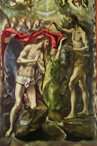 Le Baptême du Christ (détail)